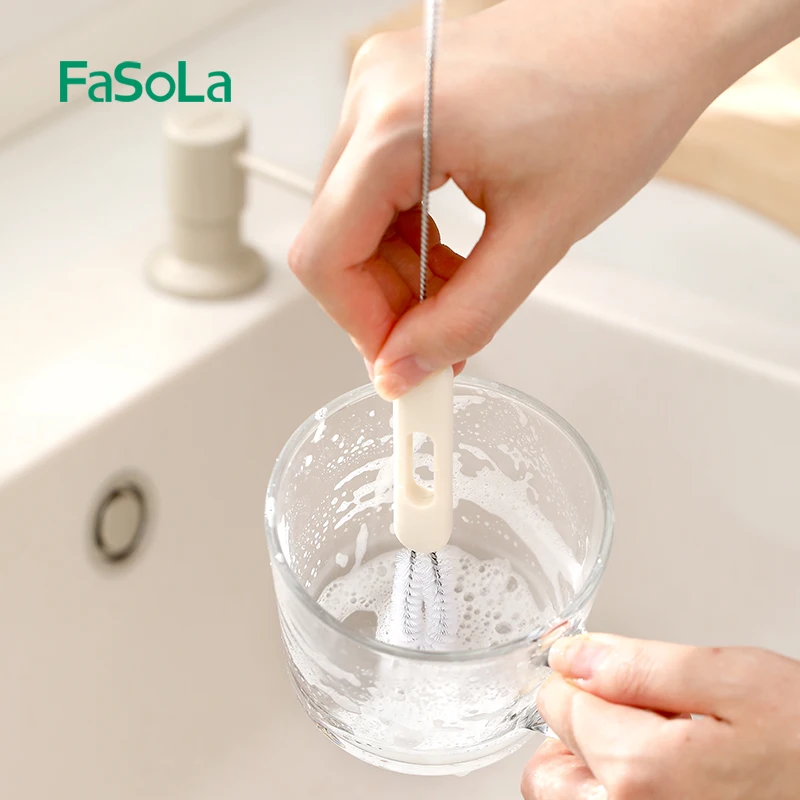 FaSoLa 15 5 см/6 1 Дюйма щетка для чистки соломинок соломинки стакана воды