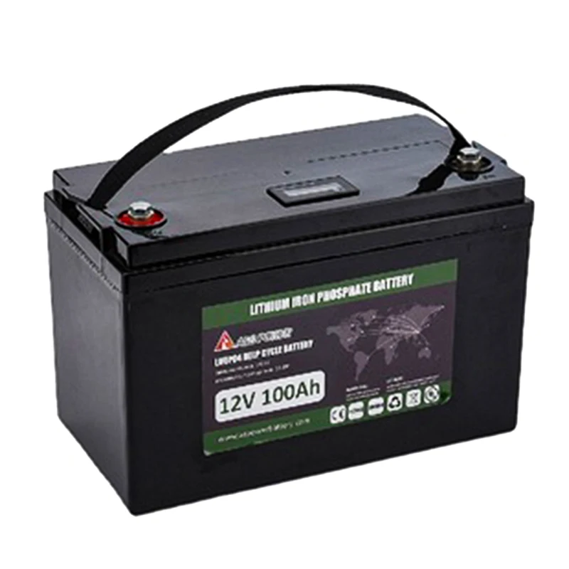 Factory Wholesale 12 v 100ah Lithium Battery Deep Cycle