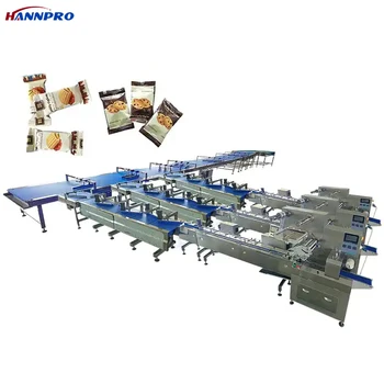 HANNPRO Automatic Multi-Function Packaging Machines biscuits chocolate wafer Packing Machine Manufacturer