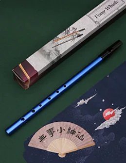 Irish Whistle C Key 6 Holes Flute Penny Whistle Stainless Steel Wind Musical Instruments aperçu 12