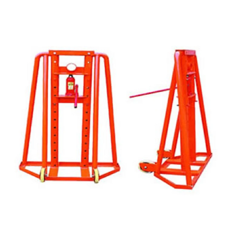 Adjustable Hydraulic Jack Stand Cable Drum
