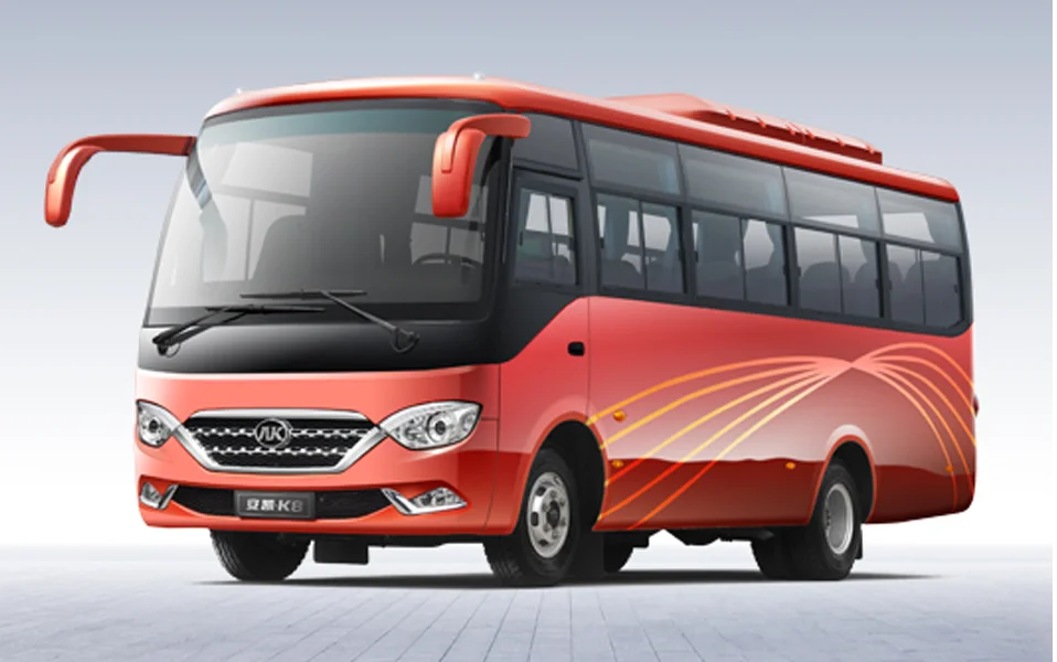 Ankai Buses Mini Diesel Buses Coach 24/31 Seats 260L 100kmh AT Luxury Ankai K8 Bus manufacture