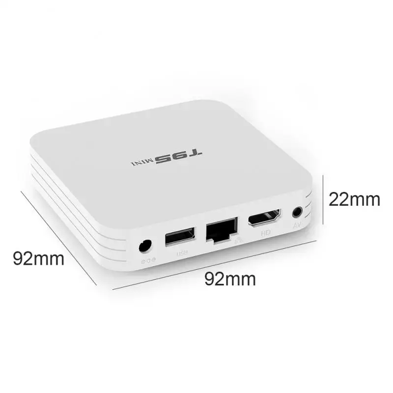 Android 10.0 T95 Mini Quad Core Smart TV Box 4K Media Player para