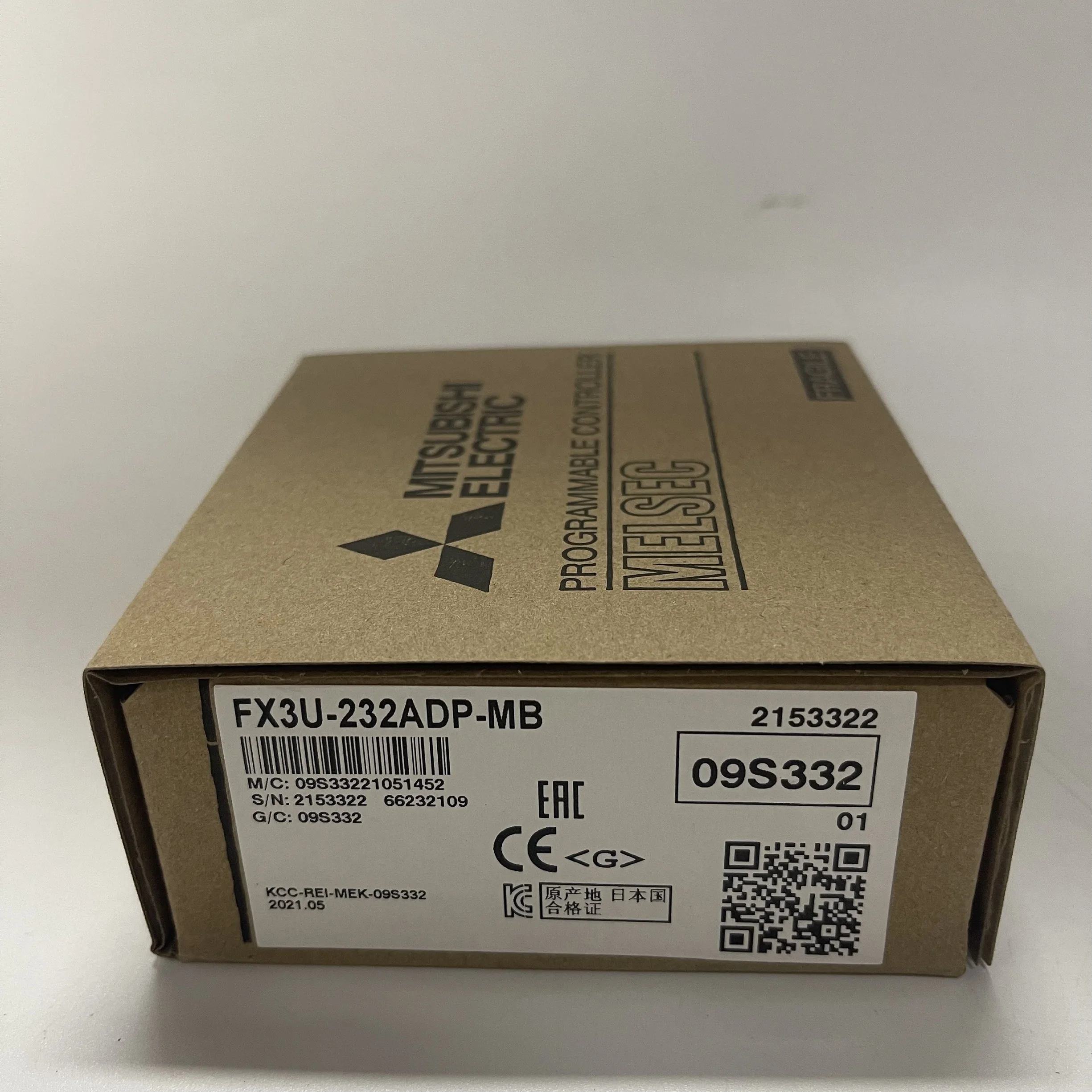 Mitsubishi PLC Serial Communication Adapter FX3U-232ADP-MB