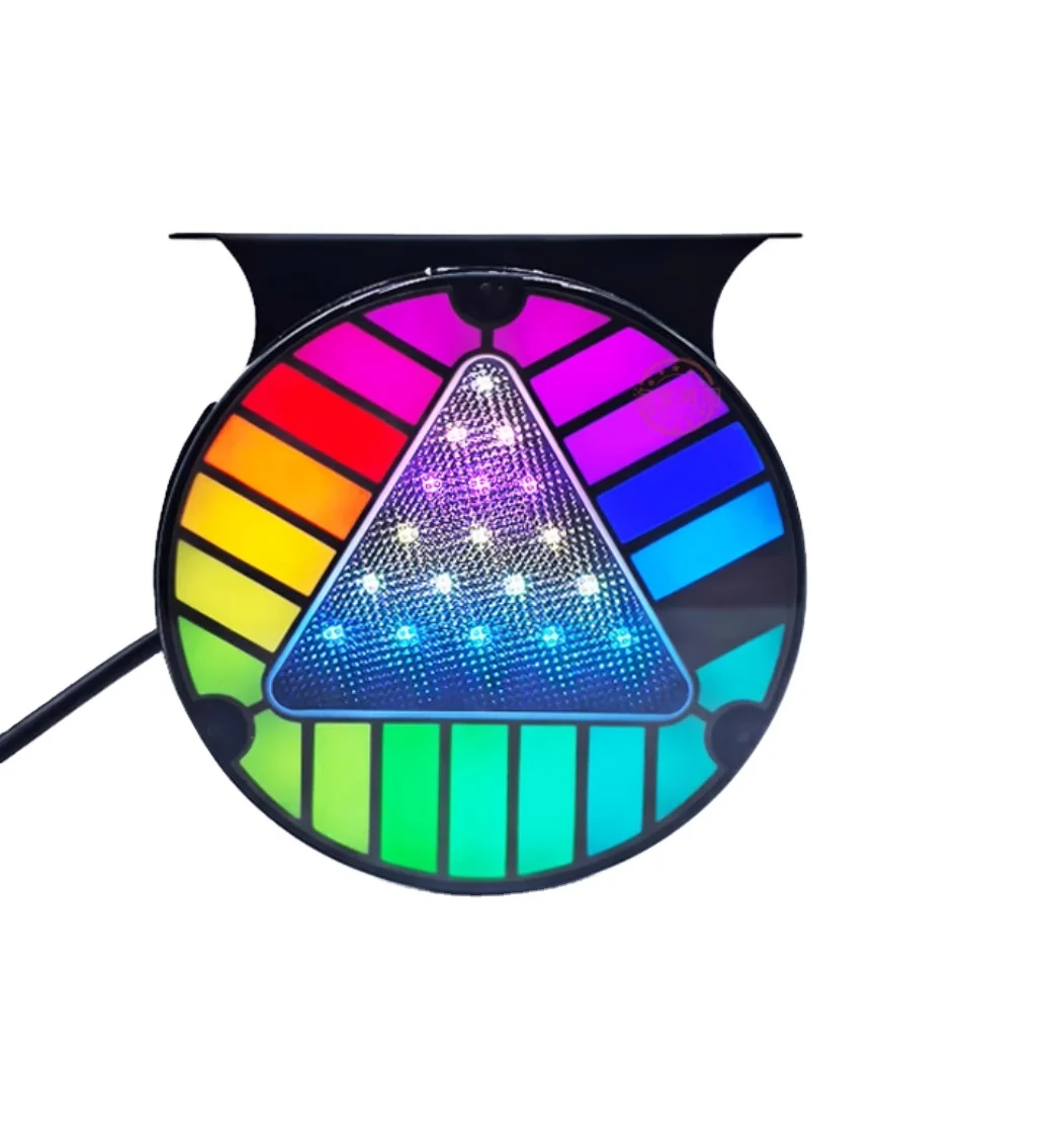 New truck 12v24v motorbike pilot dazzle colour high brightness waterproof LED brake driving flash warning tail light 0