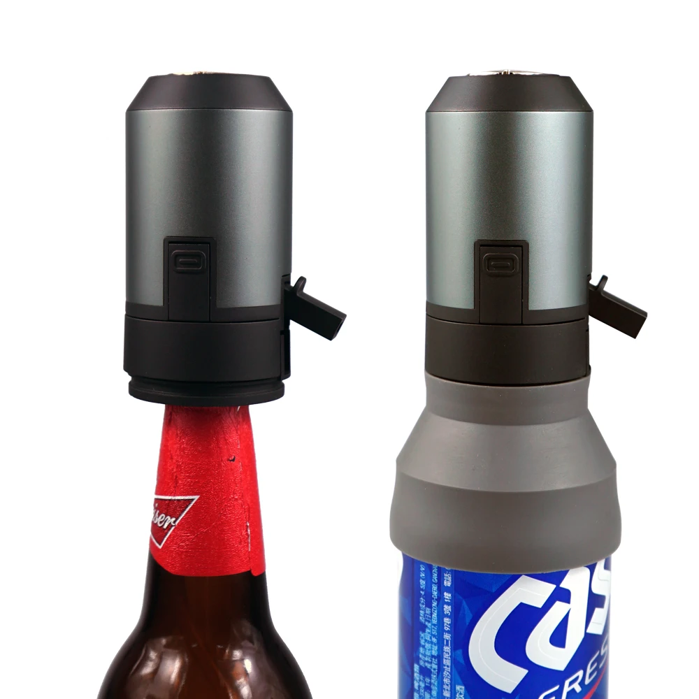Factory Direct Sell Onetouch Beer Dispenser Canned or Bottled Beer Frother Electric Ultrasonic Beer Foam Maker