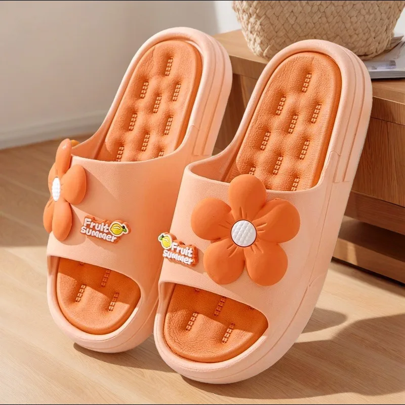 Non-slip women's soft slippers