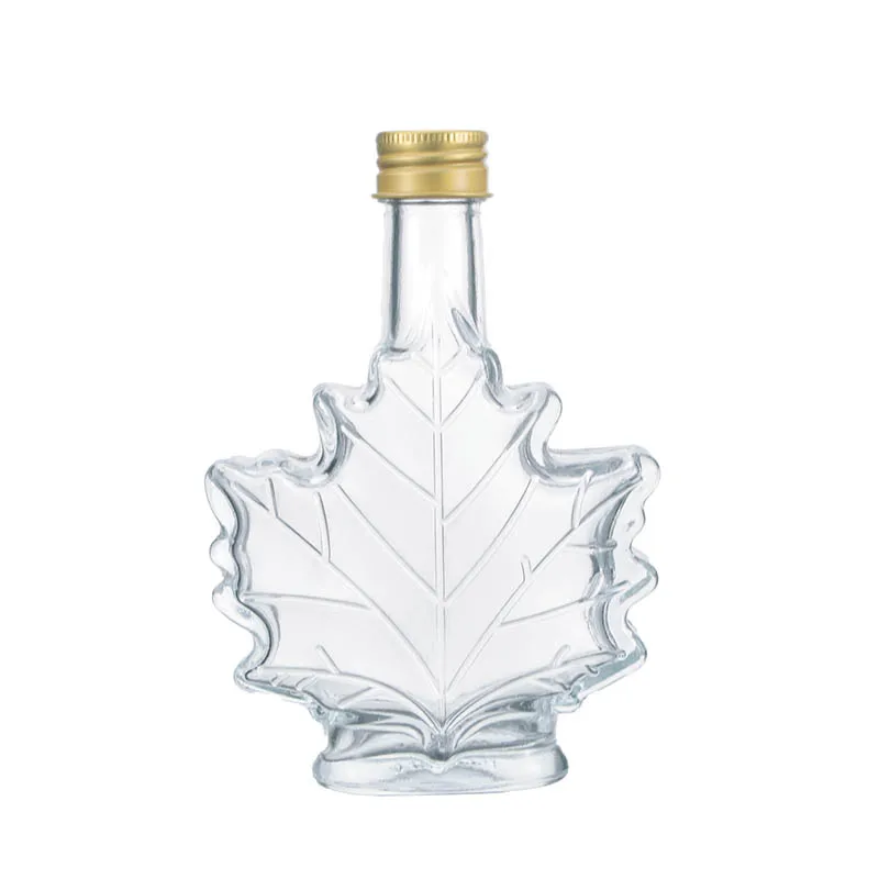 Christmas Wedding Gift 50ml 100ml 8oz Maple Shape Crystal Liquor Glass