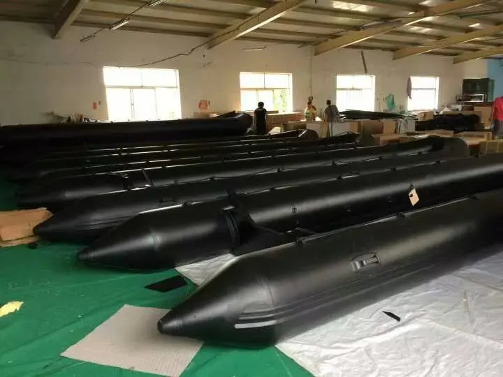 8m Inflatable Large Boat 20 Persons Rubber Rescue Boat with Aluminum Floor