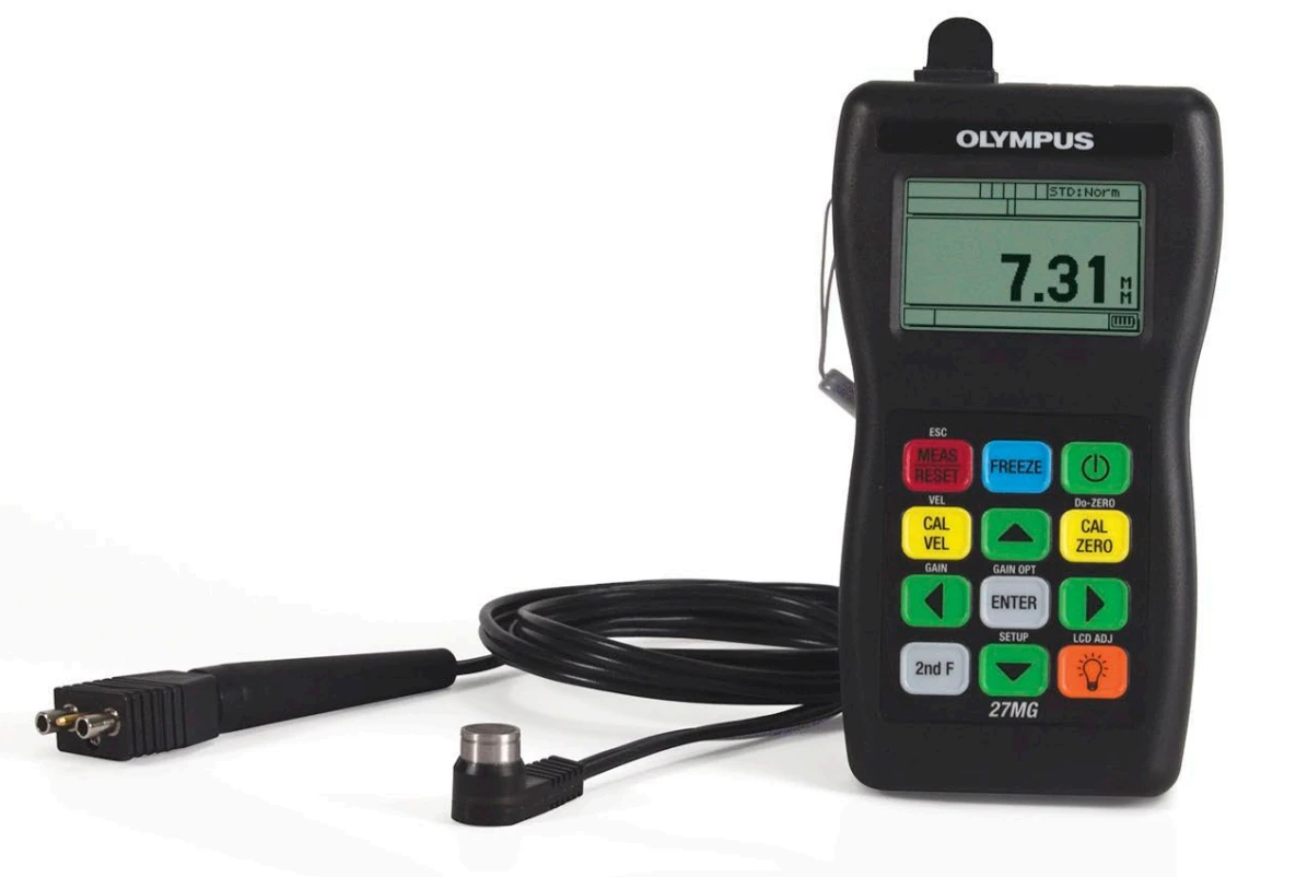 Olympus Thickness Gauge Ultrasonic Galvanizing Coating Thickness Gauge