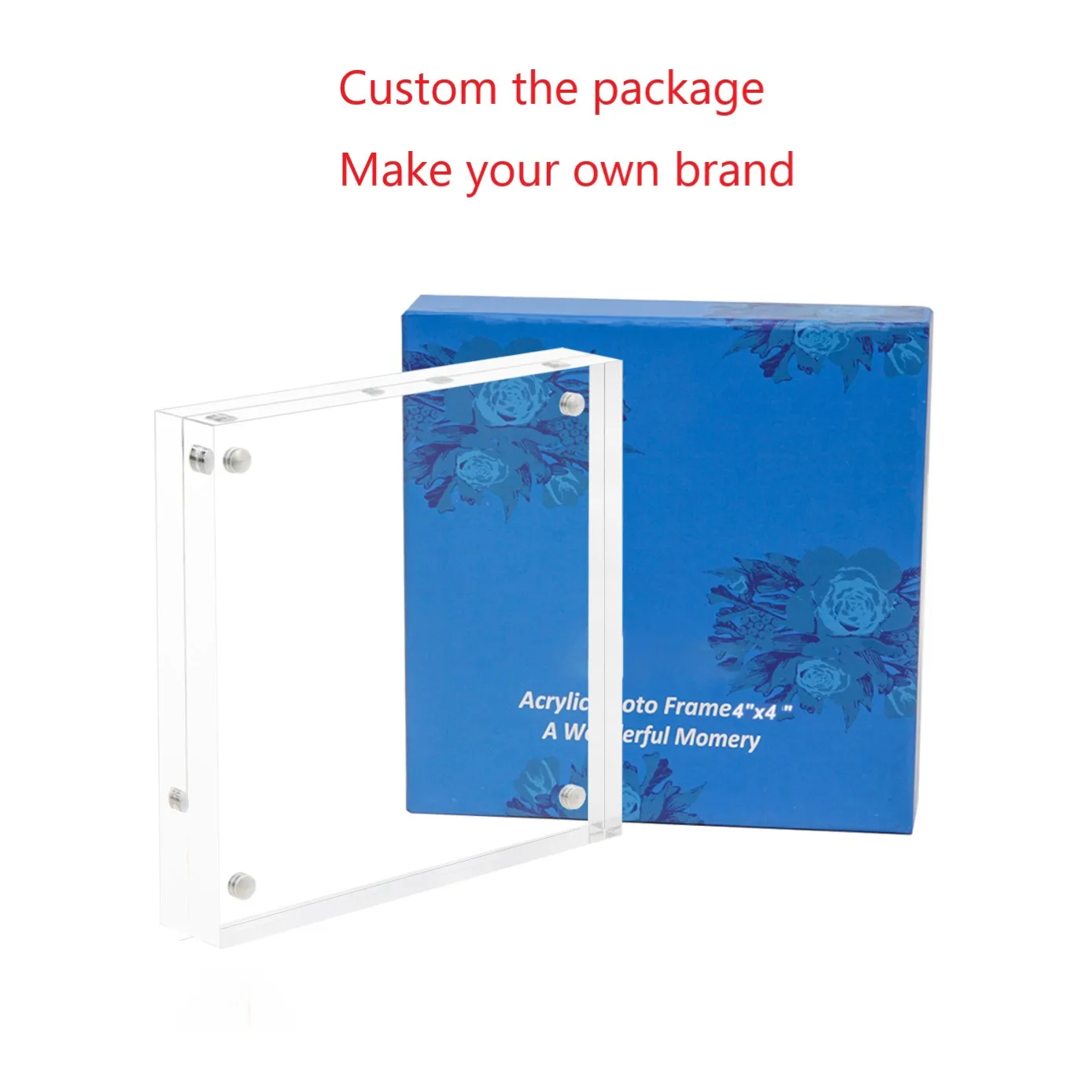 Custom Sized Photo Frame Acrylic Buy 5 X 7 Acrylic Photo Frame 4x6 Clear