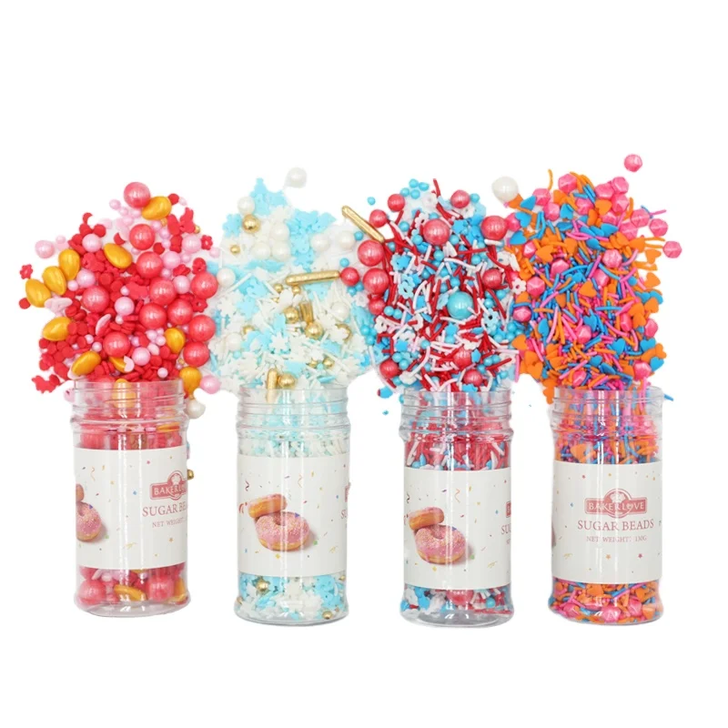 Beigu Mirco-Pak Cake Sprinkles Cake Decoration Edible Sugar Edible Sprinkles Cake Decoration Sprinkles