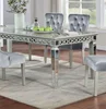 Black + Wood+Just Dining Table