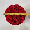 12 rose in Round Box