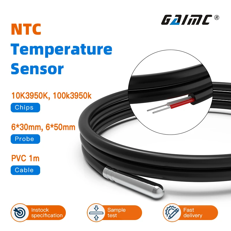 GAIMC INSTOCK Temperature Sensor NTC DS18B20 PT100 PT1000