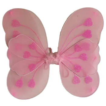 Little Baby Girl Kids Gift Children Fairy Wings For Costume Wholesale Handmade Angel Butterfly Wings For Party Cosplay