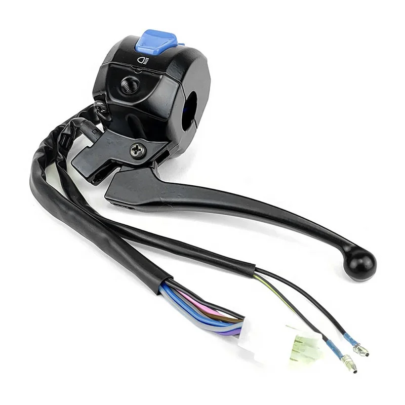 Левый руль с тормозным рычагом для скутера мопед GY6