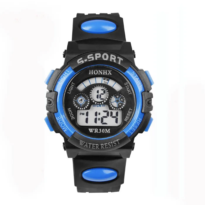 hot sale waterproof children watch boys girls led