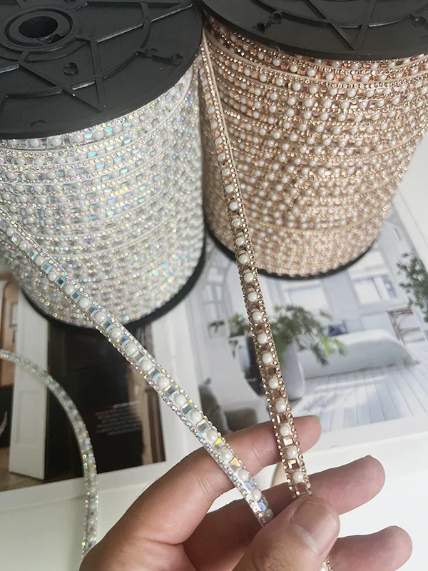 Lady Sandal Shoes Rhinestone Ropes Shoe Uppers Accessory| Alibaba.com