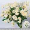Champagne-colored 6-head small roses