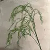 Green plastic flowers - asparagus