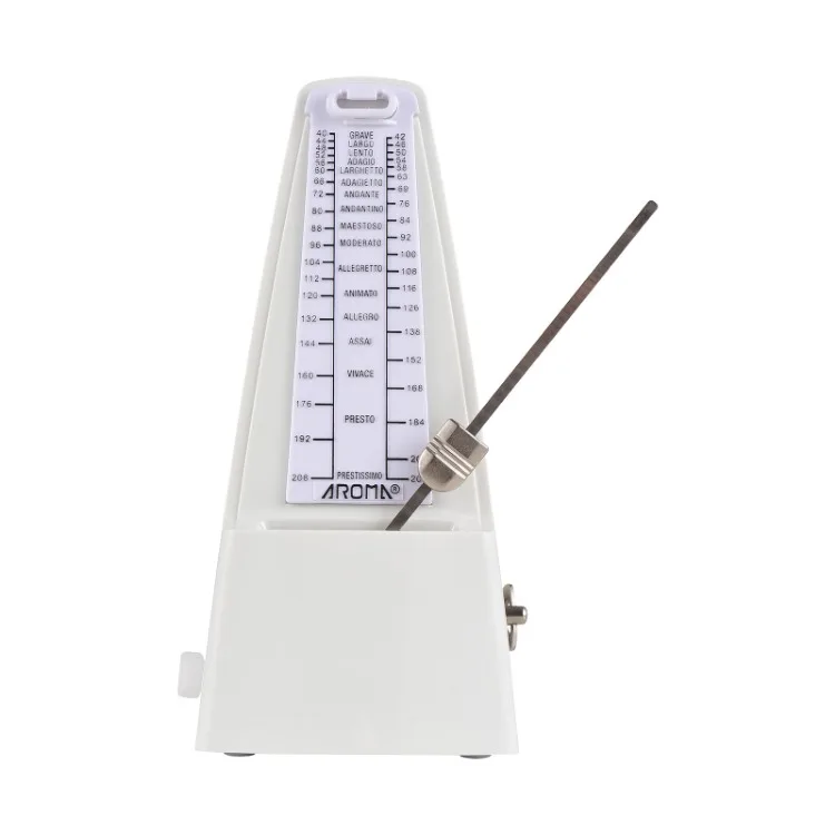 Metronomo Meccanico Per Musica - Alta Precisione, 40-208 BPM, Per Piano E Chitarra - Foto 5