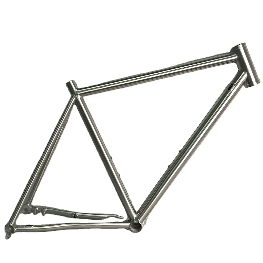 Waltly 700C Road Bike Frame - Titanium for Flat Disc Brake