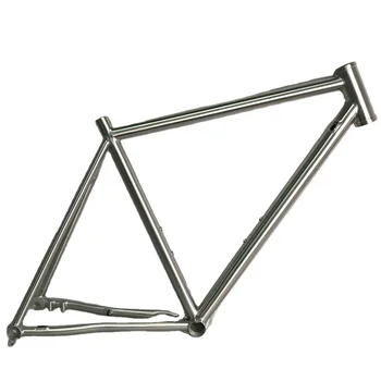 Waltly 700C Road Bike Frame - Titanium for Flat Disc Brake