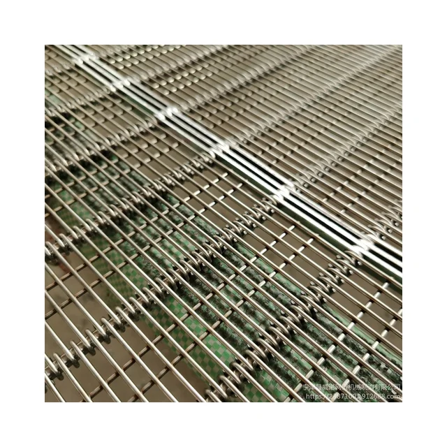304/316 Stainless Steel Conveyor Belt for Various Specifications of Conveyors 2