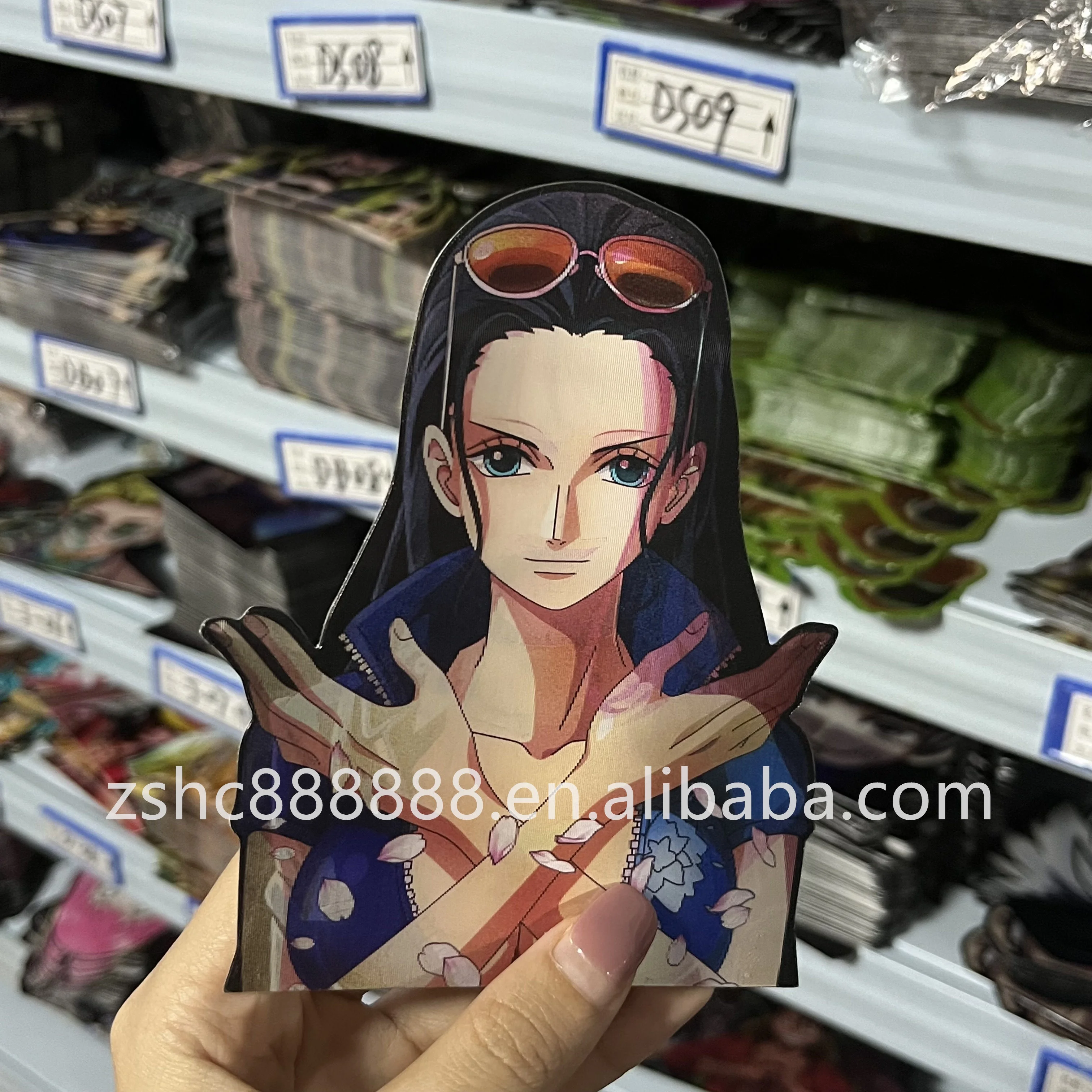 Sexy Crying Girl 3D Motion Decals Waterproof 3D Lenticular Car Stickers Manga Cute Girl Stickers for Water Bottle Laptop