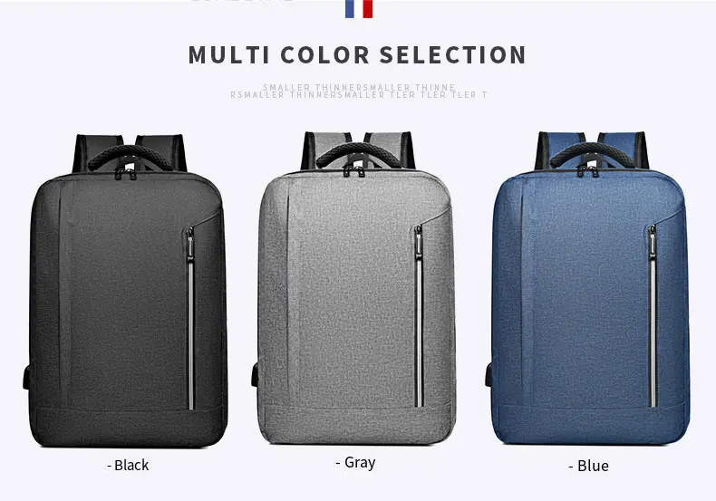 2023 new large capacity layered storage simple custom logo learning work travel multi-functional backpack