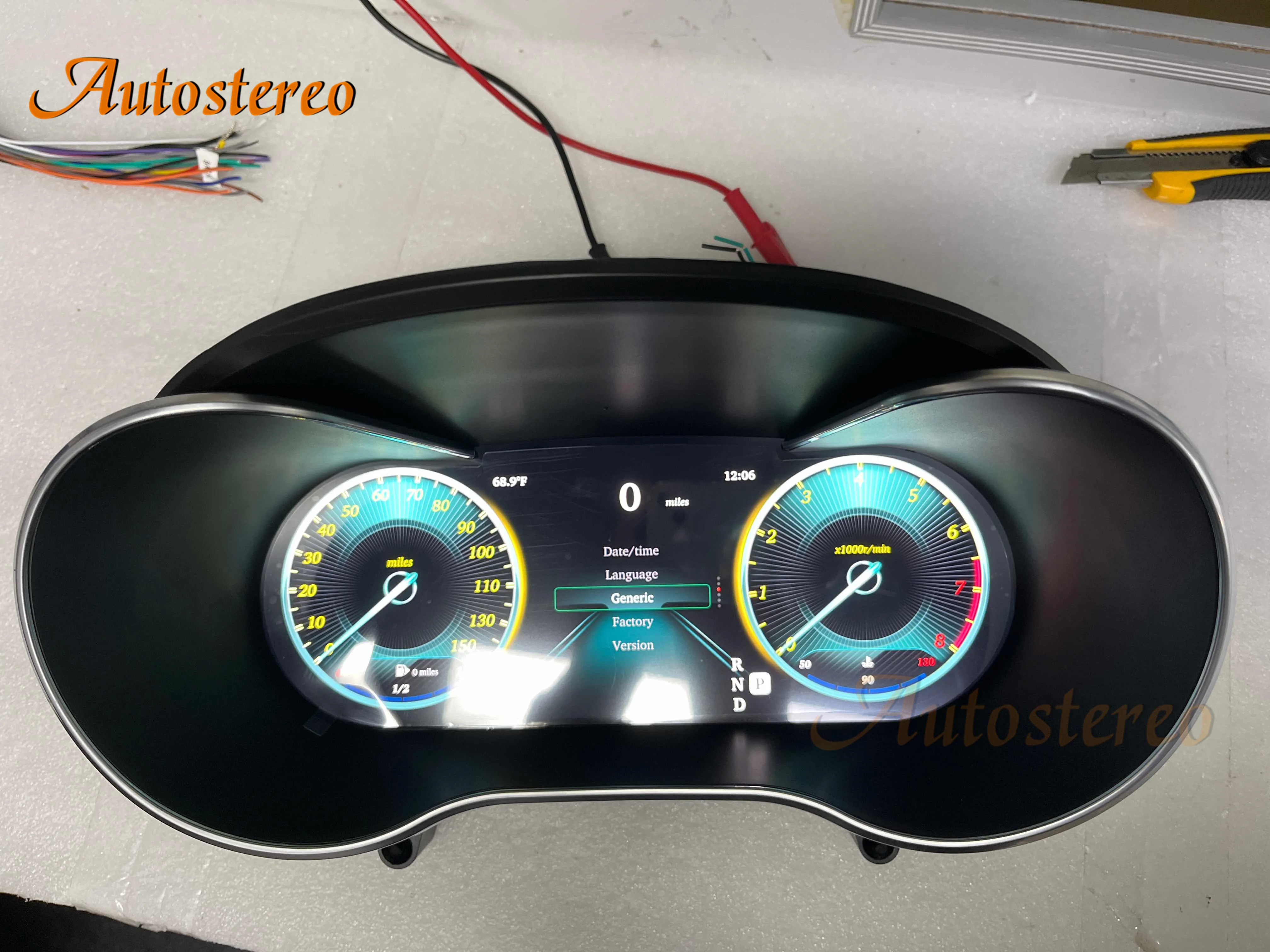 Digital Cluster Virtual Cockpit For Mercedes Benz C W205 Glc X205 2015