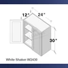 White Shaker-W2430