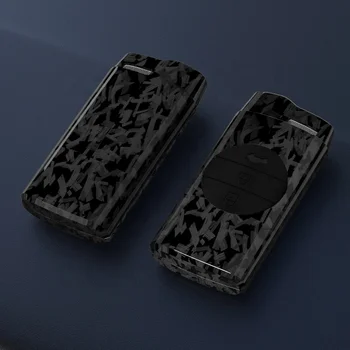 ABS Carbon Fiber Car Key Case Cover Fob For chery Tiggo 7 pro 8 Pro Exeed Tiggo 2 3x Arrizo 5 Pro Gx 5x EQ7 car accessories