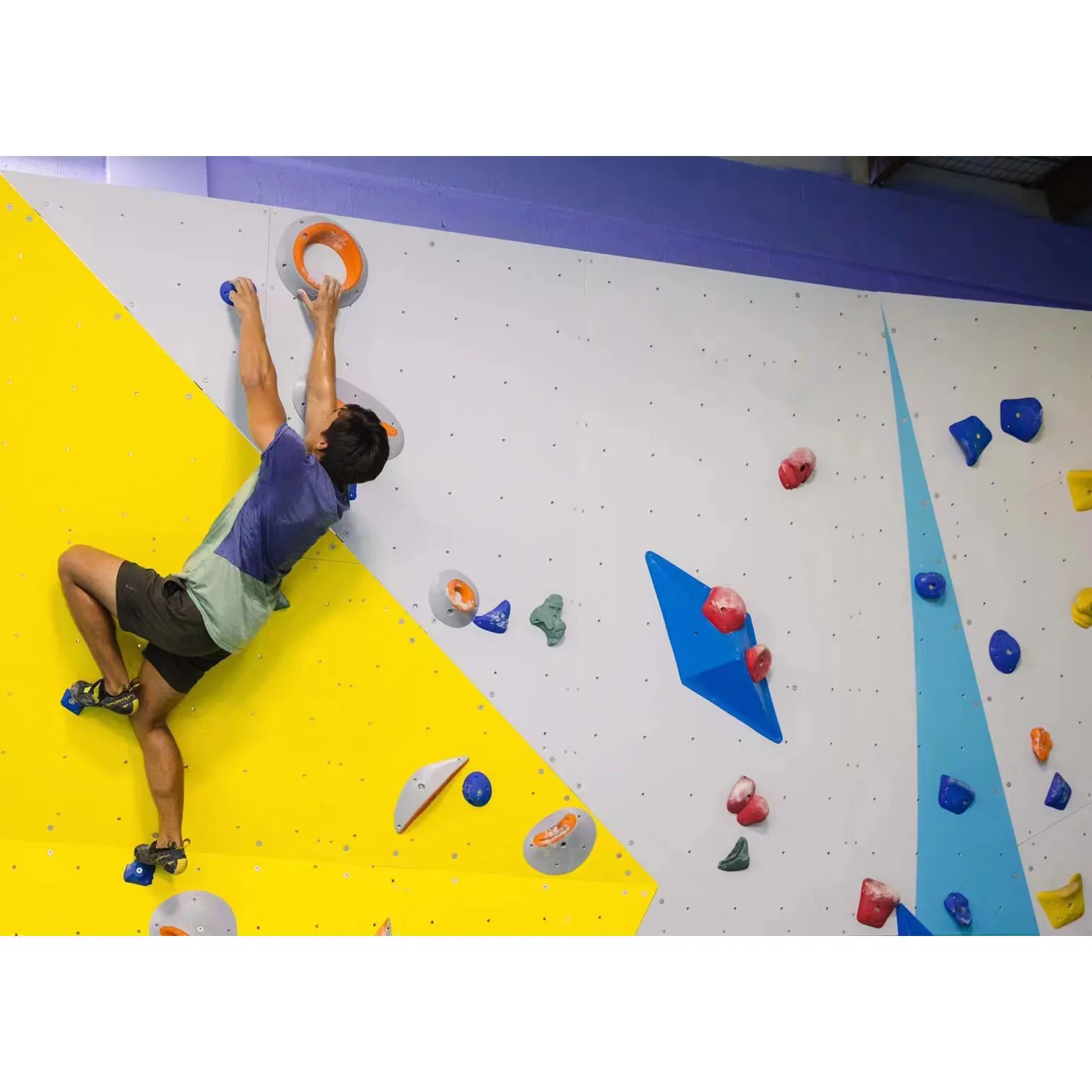 Best Texture Mixed Rock Climbing Wall Holds With Rohs Certification Buy Artificial Rock