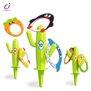 Chengji Ring Throwing Game Educational Outer Indoor Toss Game Scoring Circling Cactus Inserted Sand Cheap Plastic Toy Ring