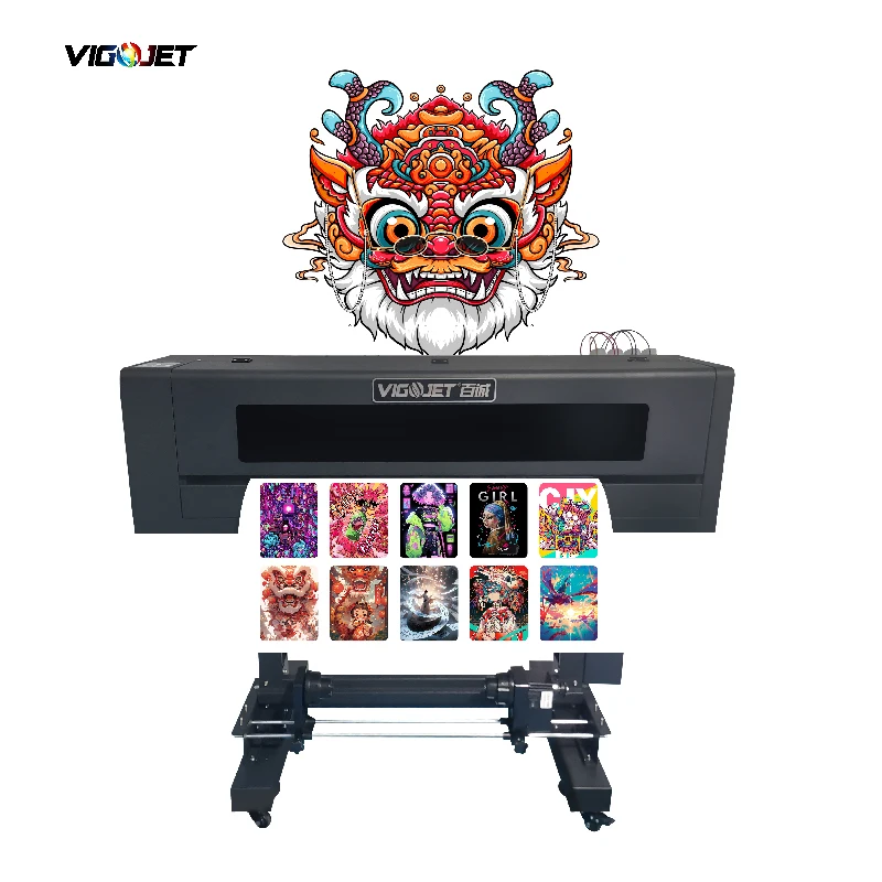 Vigojet 24 Inch 60cm Printer Small Size Eco Solvent Printer with Single Head