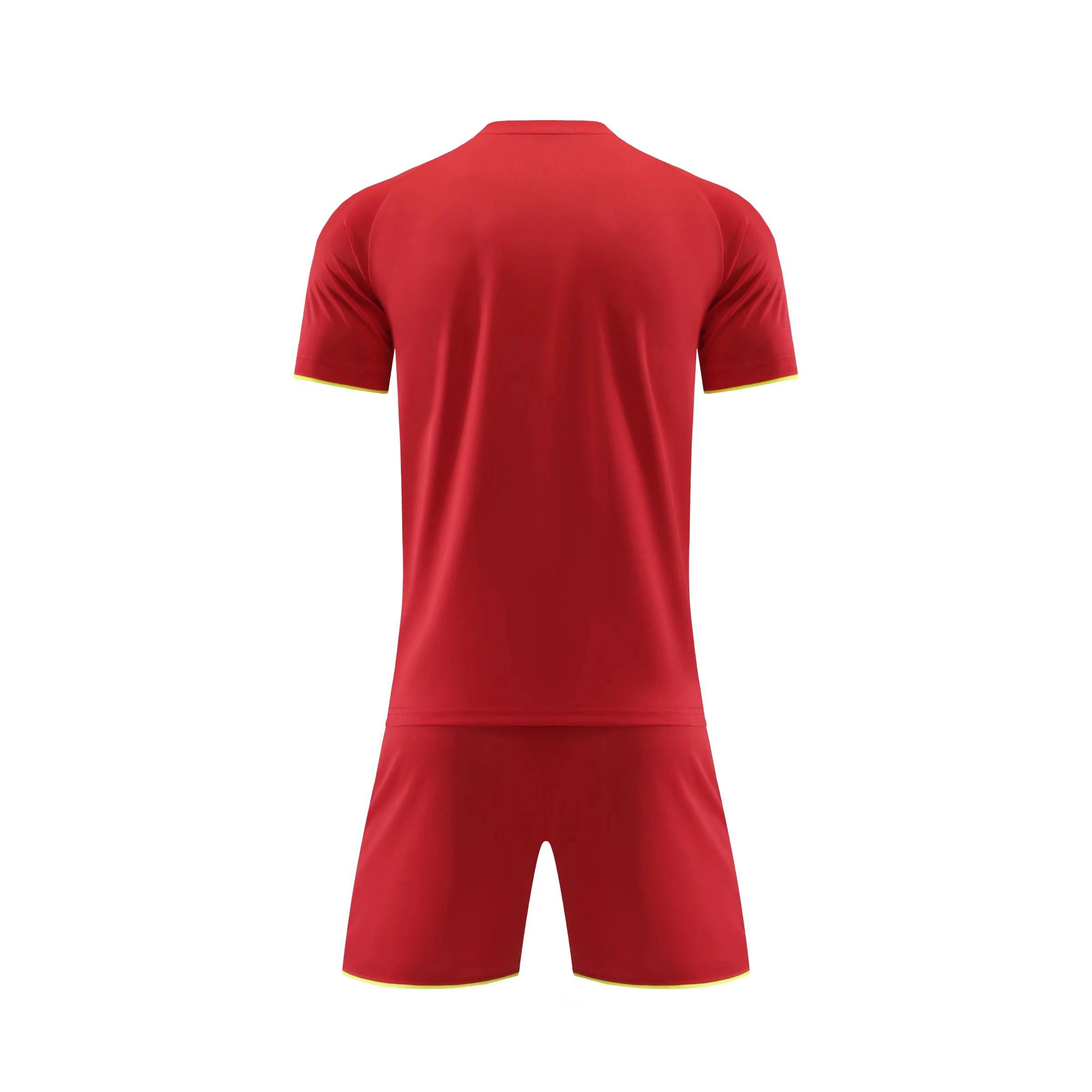 Wholesale 2022 Gradient New Design Red White Soccer Jersey Set Custom LOGO  Football Jersey From m.