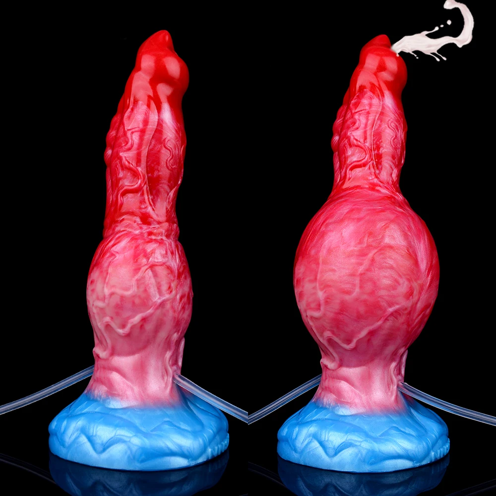 Drop Shipping Ejaculating Realistic with Suction Cup for Women Dildo Vagina Massager Masturbation Horse Dildo Squirting Dildo
