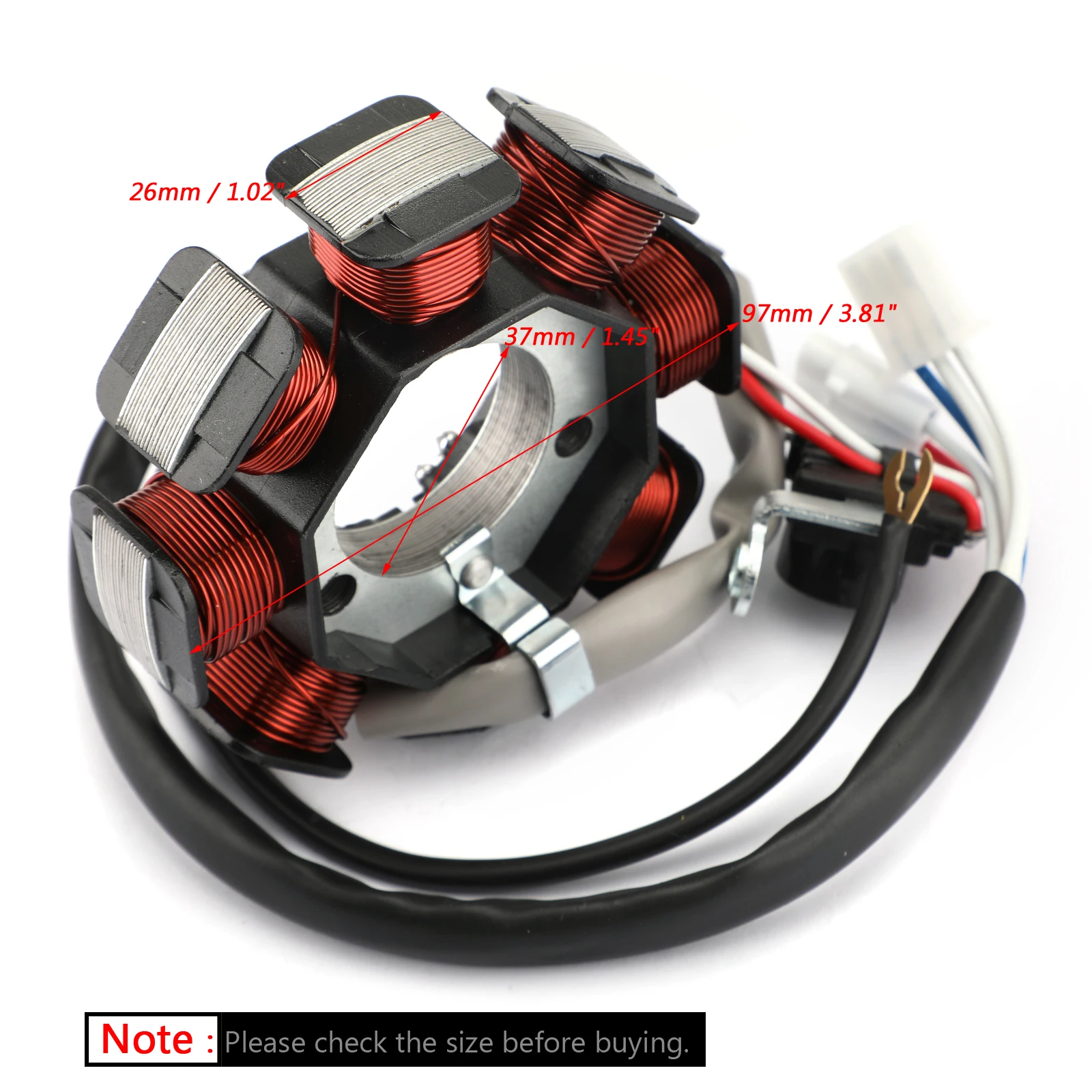 Yamaha Ybr125/xt125r Engine Stator Coil Magneto Aftermarket Oem