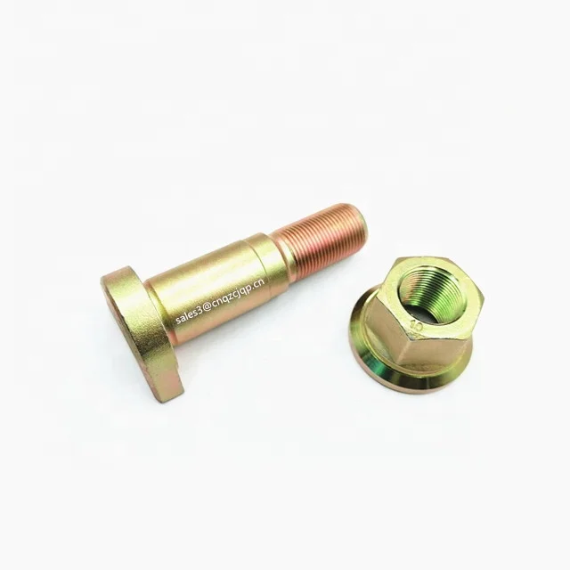 High Quality China Factory  Wheel Hub Bolts and Nuts Manufacturer for Hino GH 700  Rear Wheel Bolts