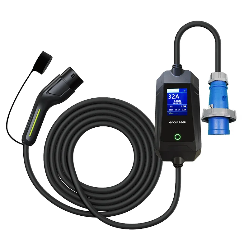 Byd Id4 Id6 Gbt Chinese Ev Charger 7kw Home Evse 16a 32a Plug Ev ...