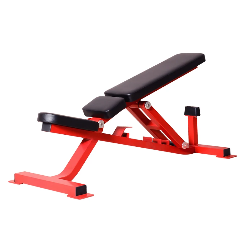 Коммерческий тренажерный зал оборудование здания тела YW-1606 настраиваемая скамья для пресса
