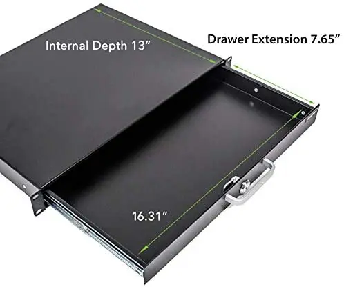 19inch 2u/3u/4u/6u Rackmount Drawer - Boost Network Cabinet