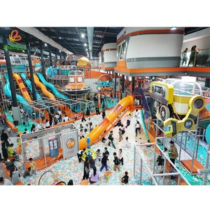 Customized Kindergarten Kids Playhouse and Children Amusement Park Indoor Playground Equipment