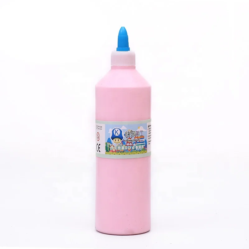 Customized 500ml Plastic Bottle Packaging Art Paint Set DIY Painting on Canvas Glass Paper Featuring Acrylic Paint