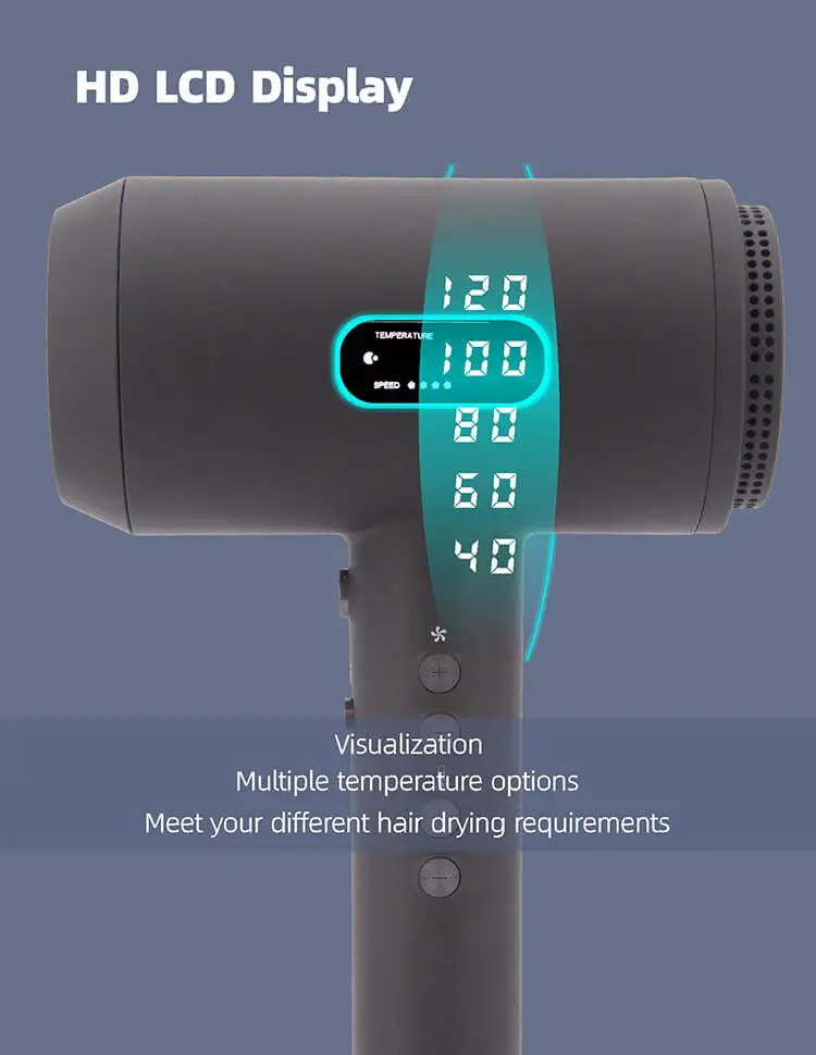 Secadora De Cabello Profesional Secador Infrared Ionic 1600w High Speed