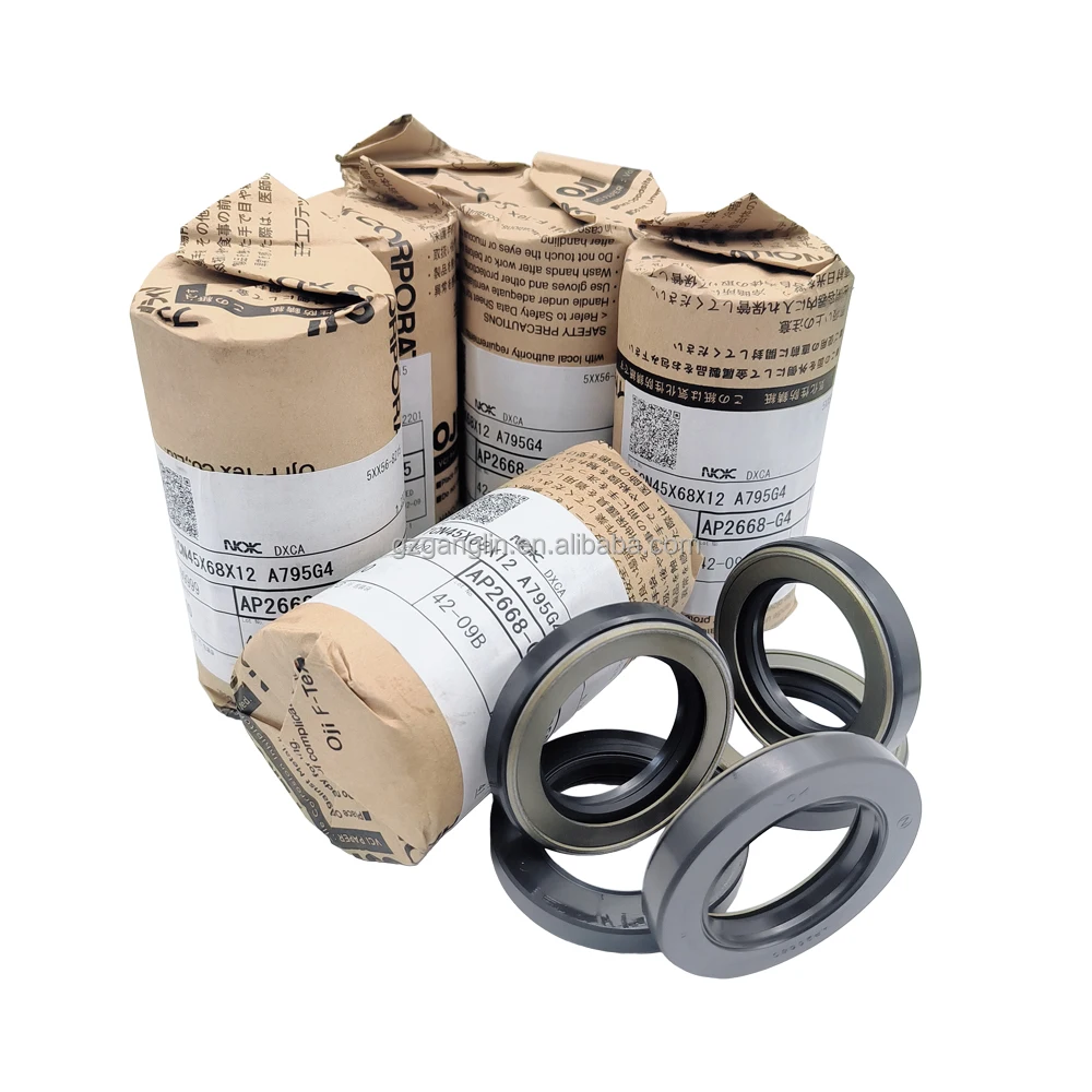 yoshi2626 Skeleton Oil Seal (AP2668G 4613831 TCN 45x68x12) for Hitachi ZX180