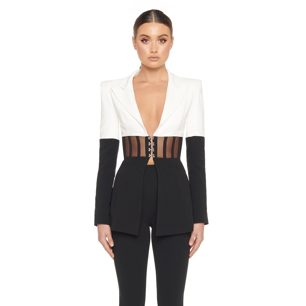 Ropa Informal Elegante Para Mujer,Trajes De Oficina,Chaqueta Negra,Novedad  De 2021 - Buy Mujer Traje De Oficina,Ropa Casual,2021 Nueva Llegada Product  on Alibaba.com