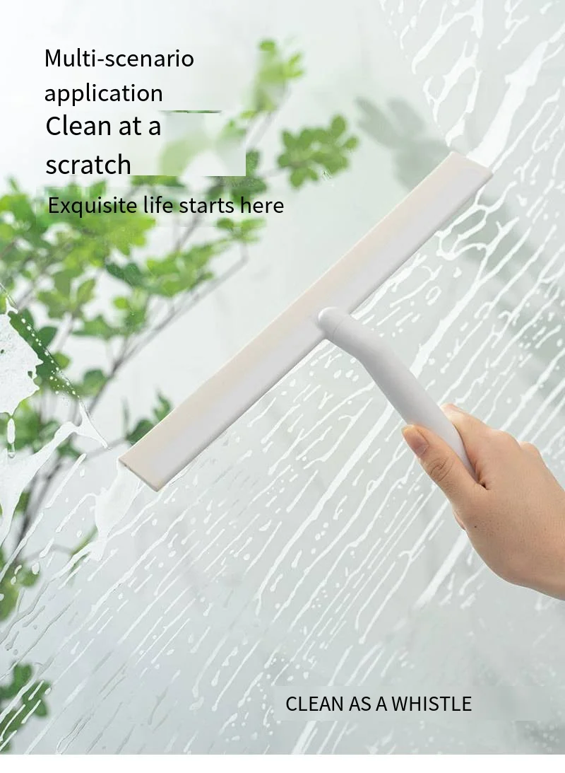 Household T-shaped Glass Wiper Window Cleaner Glass Cleaner Bathroom Tile floor scraper details